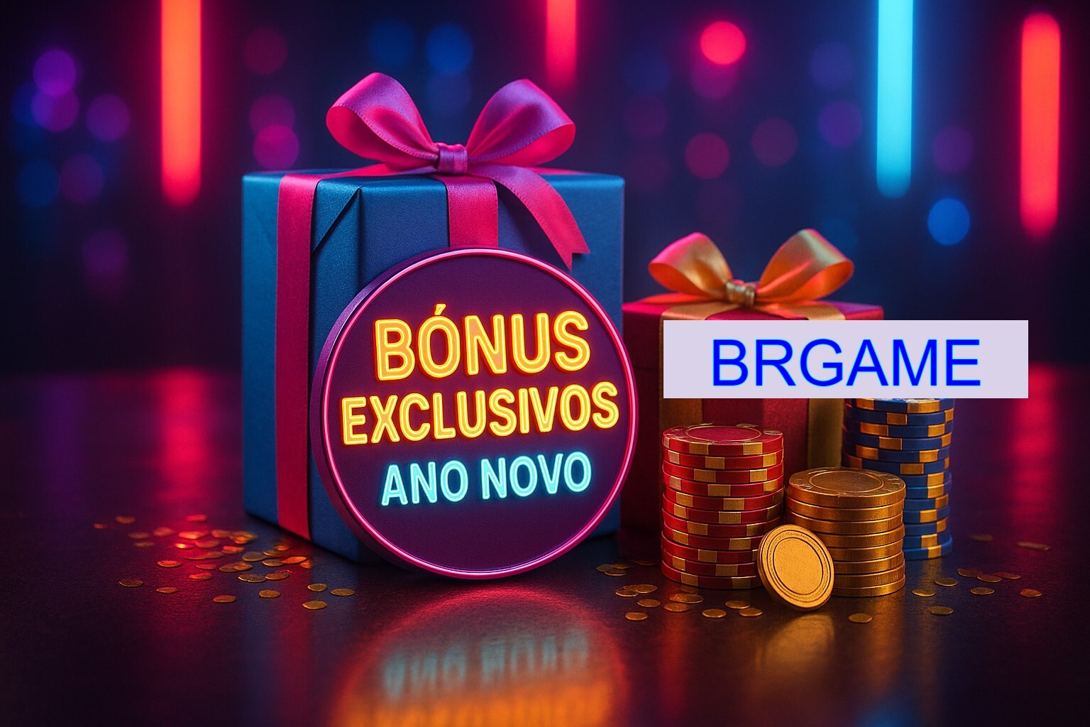 Promoções de Ano Novo no BRGAME